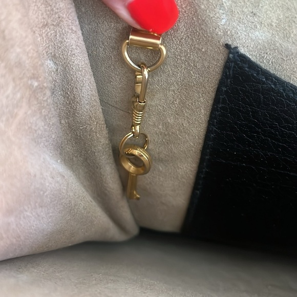 Bally Bag Black Leather Top Handle Satchel with Crossbody Strap Vintage Handbag - Picture 8 of 16